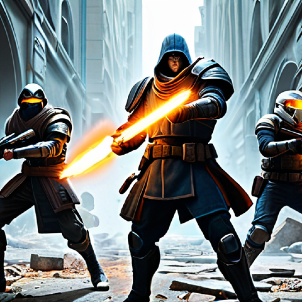 Balanced Team in Action**
A team of five fully clothed Nikke warriors in a dynamic battlefield scene. One Nikke is healing with a glowing aura (support), another is firing a massive weapon (attacker), and the others are in defensive stances. The environment is a futuristic urban setting with rubble and energy effects. All Nikke are in appropriate attire. Perfect anatomy, correct proportions, well-formed hands, proper finger count, natural pose. Professional digital art, high quality, safe for work, appropriate content, modest, family-friendly.
**