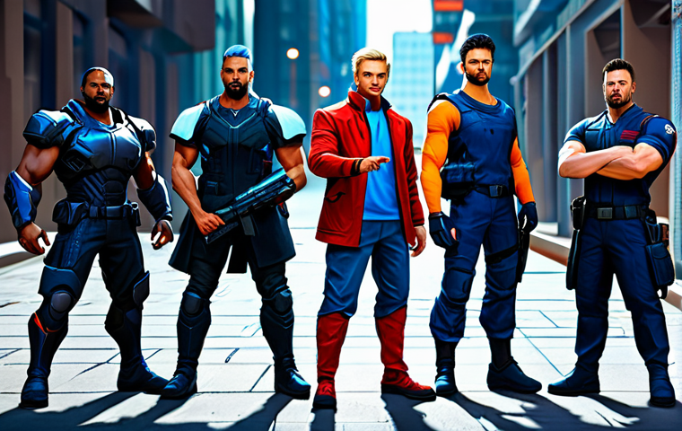 Optimized Team Composition**
"A diverse team of fully clothed Nikke characters standing ready for battle in a futuristic urban environment, appropriate attire, safe for work, perfect anatomy, showcasing team synergy, professional digital art, high quality, vibrant colors, dynamic lighting, safe and family-friendly, demonstrating the roles of DPS, Tank, and Healer within the team, well-formed hands, proper finger count, natural body proportions."
**