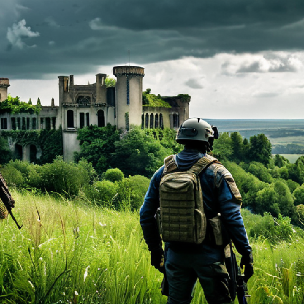 승리의여신 니케 새로운 맵 리뷰 - Post-Apocalyptic Landscape**

"A breathtaking vista of a ruined, overgrown French countryside. Crumb...