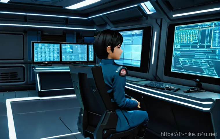 승리의여신 니케 스킬 세팅 저장법 - **Prompt 1: The Burden of Repetitive Configurations**
    An anime-style female Nikke Commander, in ...