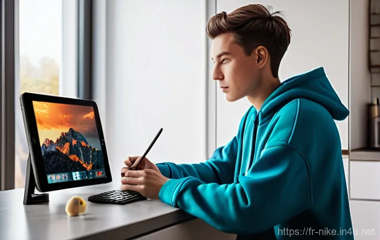 승리의여신 니케 플레이 시간 관리 - **Morning Routine Gamer:** A young adult, gender-neutral, with neatly styled short hair and wearing ...