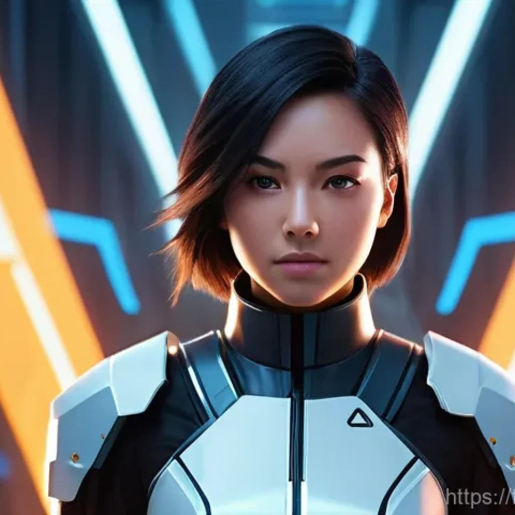 승리의여신 니케 핫픽스 주요 사항 - **Prompt:** A dynamic scene featuring a NIKKE character, such as Rapi or Modernia, dressed in a slee...